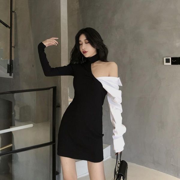 casual dresses bodycon dress woman halter off shoulder mini-dresses party evening elegant fashion vestido de festa autumn, Black;gray
casual dresses bodycon dress woman halter off shoulder mini-dresses party evening elegant fashion vestido de festa autumn, Black;gray
