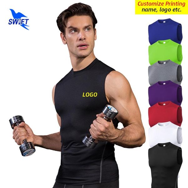 running jerseys customize logo quick dry sports tank men elastic sleeveless shirts breathable gym fitness workout compression vest, Black;blue
running jerseys customize logo quick dry sports tank men elastic sleeveless shirts breathable gym fitness workout compression vest, Black;blue