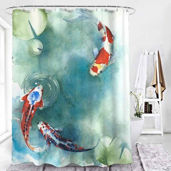 shower curtain, ocean theme shower curtain,polyester fabric machine washable waterproof shower curtains 72 x 72 inch(carp)
shower curtain, ocean theme shower curtain,polyester fabric machine washable waterproof shower curtains 72 x 72 inch(carp)