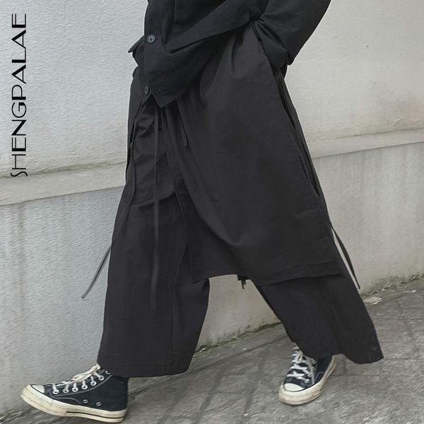 women's pants & capris shengpalae 2021 spring vintage patchwork joggers sweatpants harajuku woman trousers elastics irregular high wais, Black;white
women's pants & capris shengpalae 2021 spring vintage patchwork joggers sweatpants harajuku woman trousers elastics irregular high wais, Black;white