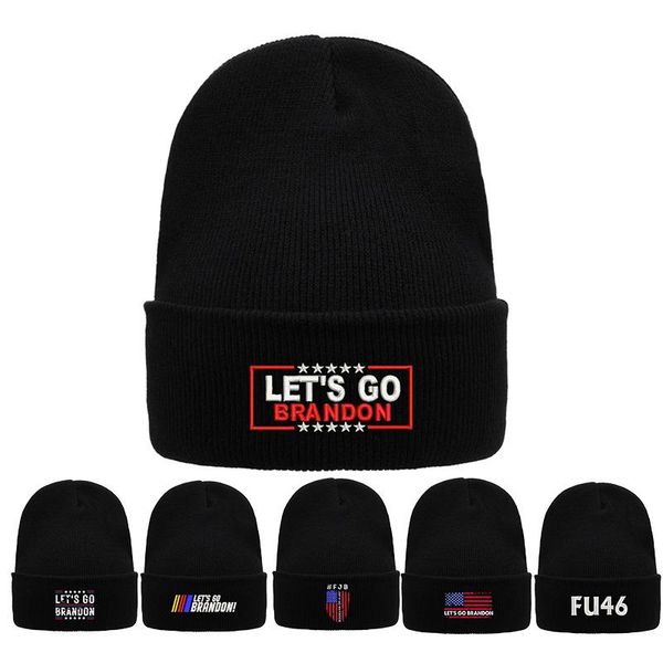 2022 new winter let's go brandon knitted beanies for men women knitted thick warm hip hop caps black letter cap xs 
2022 new winter let's go brandon knitted beanies for men women knitted thick warm hip hop caps black letter cap xs
