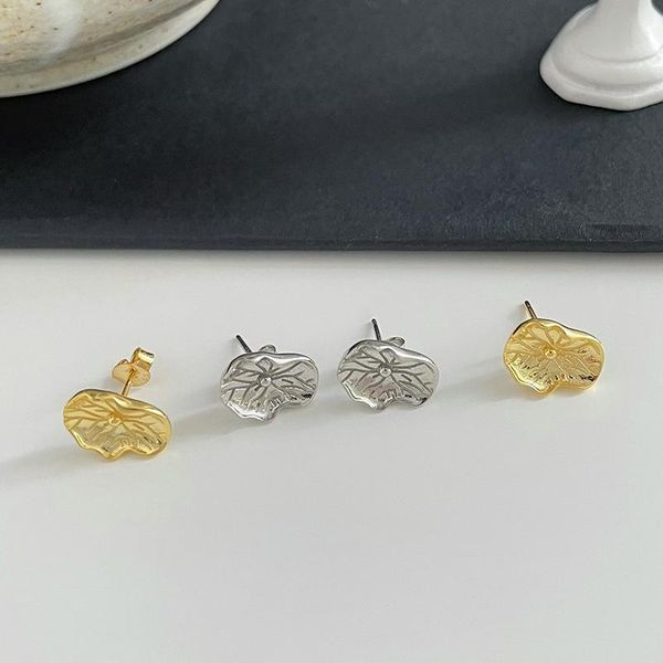 stud original design high sense s925 sterling silver lotus leaf earrings female 2021 trendy korean needle, Golden;silver
stud original design high sense s925 sterling silver lotus leaf earrings female 2021 trendy korean needle, Golden;silver