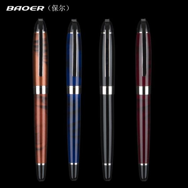 baoer 517 fashion stylish 0.5mm iridium nib fountain pen for gifts decoration writing office student ink pens
baoer 517 fashion stylish 0.5mm iridium nib fountain pen for gifts decoration writing office student ink pens