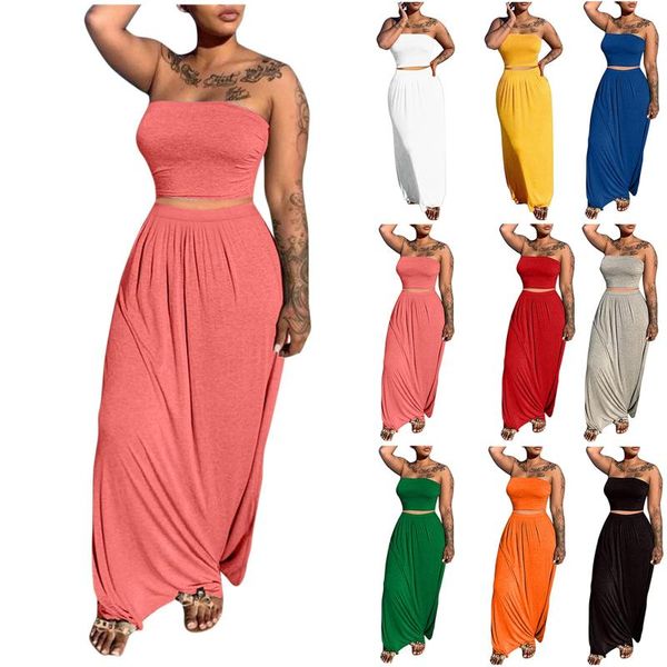 casual dresses women's bra half skirt solid two piece set beach sleeveelss maxi dress multicolor simple design large size, Black;gray
casual dresses women's bra half skirt solid two piece set beach sleeveelss maxi dress multicolor simple design large size, Black;gray