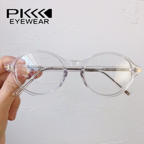 fashion sunglasses frames 2021 tf5409 transparent white round classical acetate eyeglasses eyewear prescription myopia quality size48 m, Black
fashion sunglasses frames 2021 tf5409 transparent white round classical acetate eyeglasses eyewear prescription myopia quality size48 m, Black