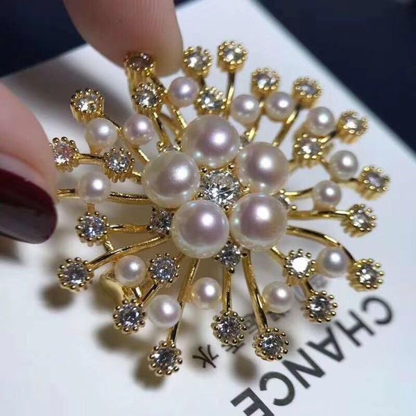 pins, brooches lovely austria zircon inlay 4-6mm fw white pearl brooch scarf clips, Gray
pins, brooches lovely austria zircon inlay 4-6mm fw white pearl brooch scarf clips, Gray