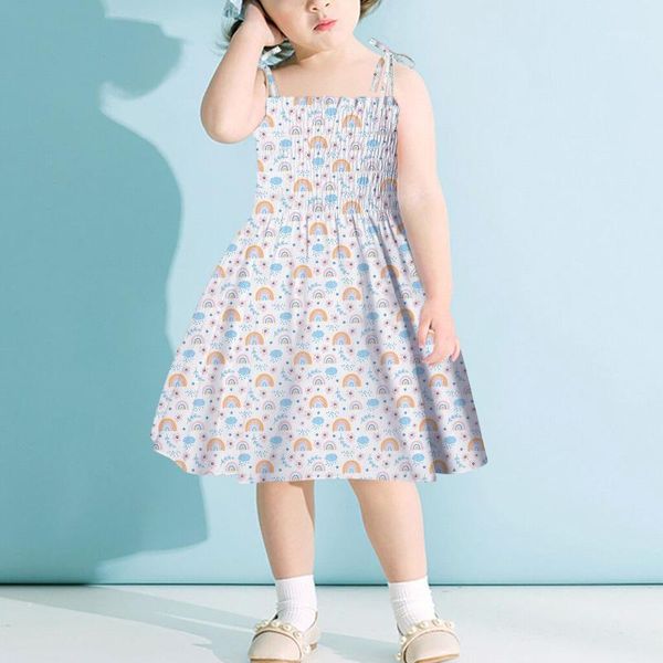 summer toddler kids baby girls rainbow print multicolor slip dress clothes sleeveless a-line backless beach dresses a13 girl's, Red;yellow
summer toddler kids baby girls rainbow print multicolor slip dress clothes sleeveless a-line backless beach dresses a13 girl's, Red;yellow