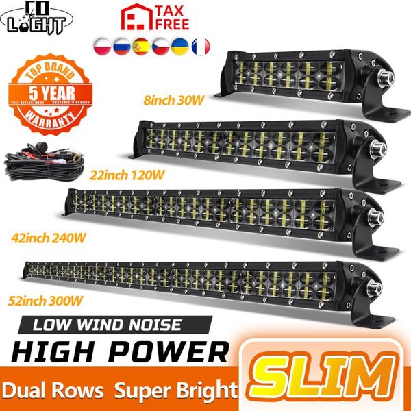 working light co 8"-52" dual row led bar spot flood work 6d 4x4 truck atv car roof offroad driving 12v 24v
working light co 8"-52" dual row led bar spot flood work 6d 4x4 truck atv car roof offroad driving 12v 24v
