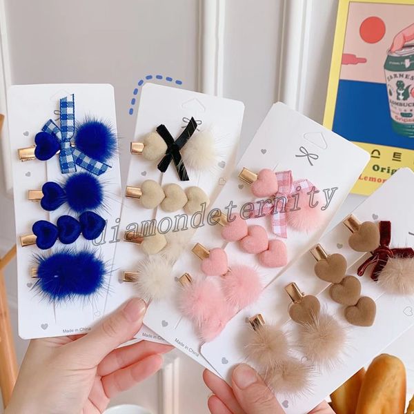4pcs/set vintage plush hair clips pin for women fashion love bow barrettes headwear girls sweet hairpins chic hair accessories, Golden;silver
4pcs/set vintage plush hair clips pin for women fashion love bow barrettes headwear girls sweet hairpins chic hair accessories, Golden;silver