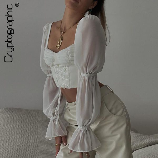 women's blouses & shirts cryptographic white long sleeve women and bloues fashion autumn club party square collar chiffon crop
women's blouses & shirts cryptographic white long sleeve women and bloues fashion autumn club party square collar chiffon crop
