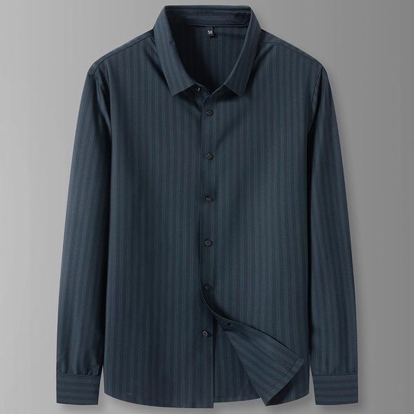 men's casual shirts spring 2021 young fattening plus size fashion square collar stripe long sleeve shirt, White;black
men's casual shirts spring 2021 young fattening plus size fashion square collar stripe long sleeve shirt, White;black