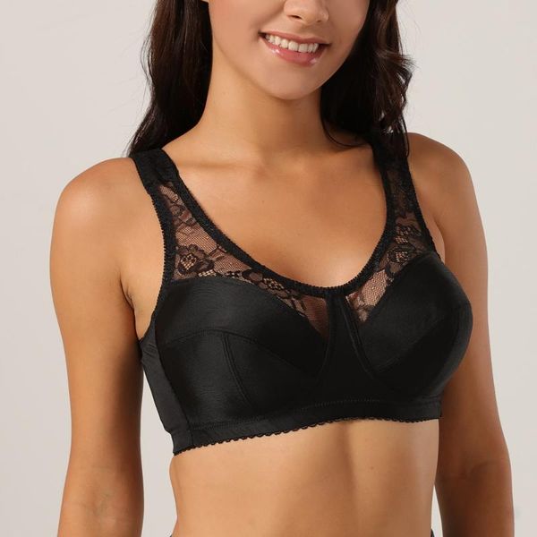 bras for women plus size lace lingerie non-padded wide shoulder strap underwear big brassiere bh 36-56, Red;black
bras for women plus size lace lingerie non-padded wide shoulder strap underwear big brassiere bh 36-56, Red;black