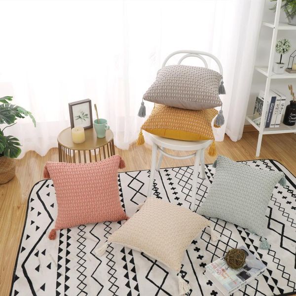 cushion/decorative pillow decorative knitted cushion cover geometric woven throw covers farmhouse boho case with tassel nordic home decor
cushion/decorative pillow decorative knitted cushion cover geometric woven throw covers farmhouse boho case with tassel nordic home decor