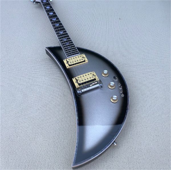 2021 new arrival moon shape,electric guitar,silver gray,electronic instrument,portable travel stringed instrument, guitars guitarra
2021 new arrival moon shape,electric guitar,silver gray,electronic instrument,portable travel stringed instrument, guitars guitarra