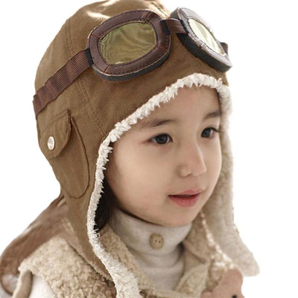 fashion warm children hat autumn winter velvet pilot for boys and girls cool style windproof cap special caps & hats, Yellow
fashion warm children hat autumn winter velvet pilot for boys and girls cool style windproof cap special caps & hats, Yellow