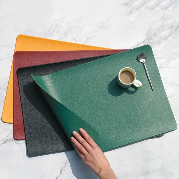 mats & pads leather placemats washable table pad mat tablemats stain-resistant dining disc bowl non-slip decoration accessories
mats & pads leather placemats washable table pad mat tablemats stain-resistant dining disc bowl non-slip decoration accessories