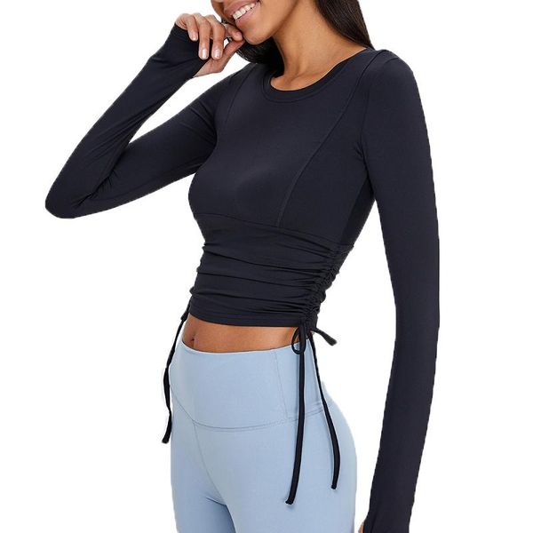 yoga outfit women solid printing sport shirts color high elastic gym running breathable long sleeve t-shirts
yoga outfit women solid printing sport shirts color high elastic gym running breathable long sleeve t-shirts