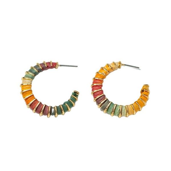 hoop & huggie 2021 ins trendy gold handmade colorful rainbow wrapped minimalism earrings korean fashion women party jewelry, Golden;silver
hoop & huggie 2021 ins trendy gold handmade colorful rainbow wrapped minimalism earrings korean fashion women party jewelry, Golden;silver