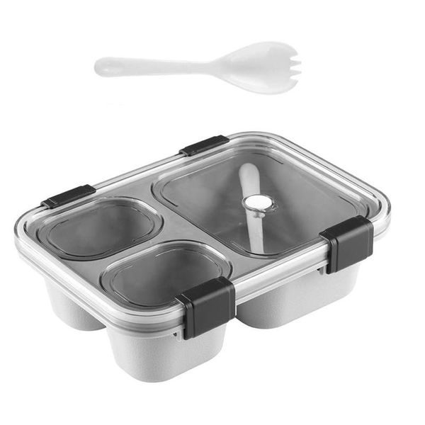 dinnerware sets 1pcs kids bento box, lunch container with 3 compartments, leakproof eco-friendly box spoon
dinnerware sets 1pcs kids bento box, lunch container with 3 compartments, leakproof eco-friendly box spoon