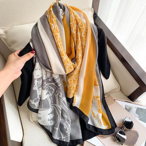 scarves 2022 women cotton scarf large shawls pashmina hijab foulard echarpe print lady beach stole head, Blue;gray
scarves 2022 women cotton scarf large shawls pashmina hijab foulard echarpe print lady beach stole head, Blue;gray
