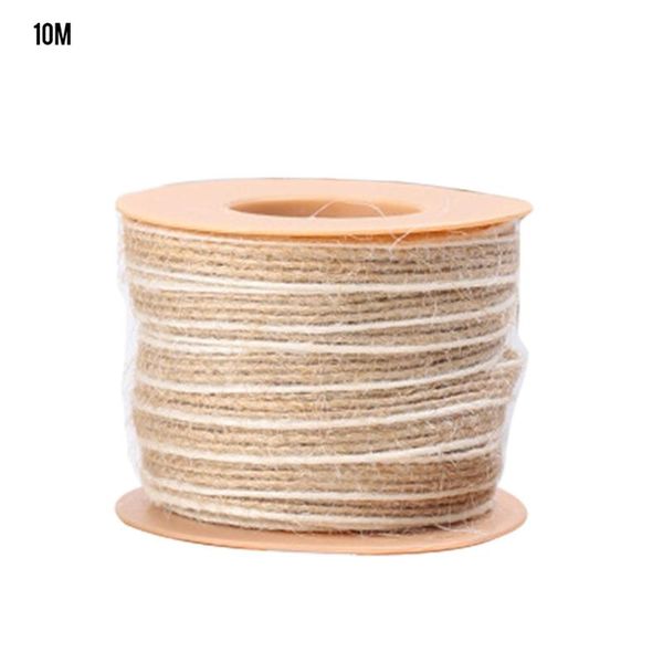 decorative objects & figurines natural burlap ribbon roll jute bilateral white fish rope for diy craft project gift wrap christmas tree deco
decorative objects & figurines natural burlap ribbon roll jute bilateral white fish rope for diy craft project gift wrap christmas tree deco