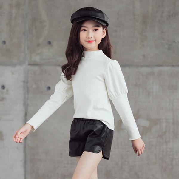 children's t-shirts fashion kids sleeve t-shirts spring teenage bottom cotton solid color clothes fall girls white shirts, Blue
children's t-shirts fashion kids sleeve t-shirts spring teenage bottom cotton solid color clothes fall girls white shirts, Blue