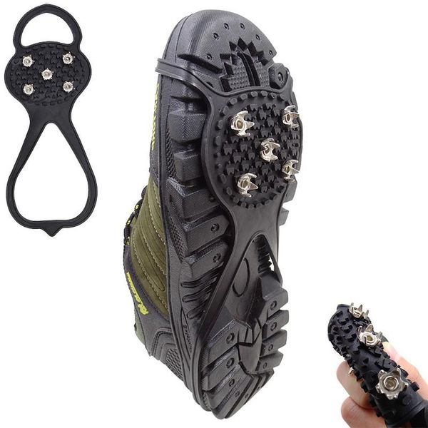 cords, slings and webbing universal ice crampons for hiking boots snow walking cleat crampon climbing non-slip shoes cover 5 teeth spikes
cords, slings and webbing universal ice crampons for hiking boots snow walking cleat crampon climbing non-slip shoes cover 5 teeth spikes