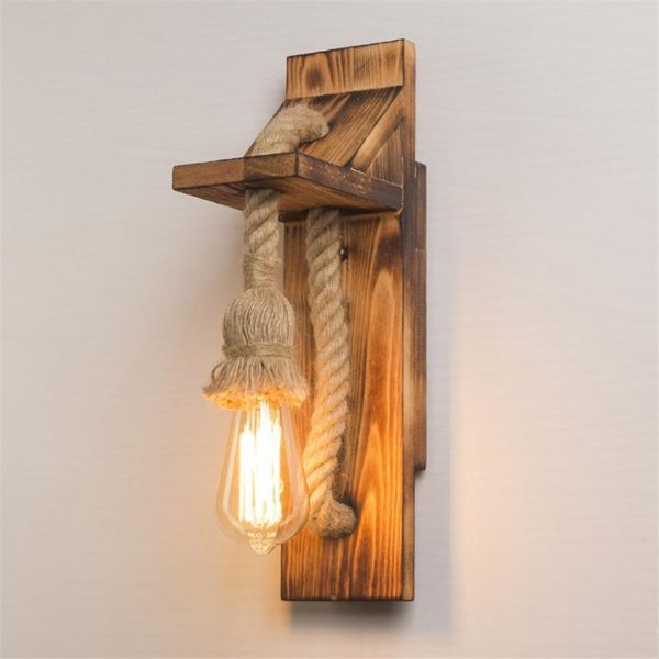 wall lamp american retro wood art rope lamps restaurant shop bar industrial aisle corridor decor sconces lights fixtures
wall lamp american retro wood art rope lamps restaurant shop bar industrial aisle corridor decor sconces lights fixtures