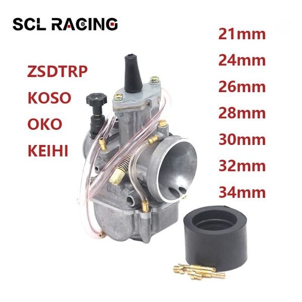 alconstar motorcycle oko koso pwk keihi 21 24 26 28 30 32 34mm carburetor carburador for scooter jog dio dt100 with power jet fuel system
alconstar motorcycle oko koso pwk keihi 21 24 26 28 30 32 34mm carburetor carburador for scooter jog dio dt100 with power jet fuel system