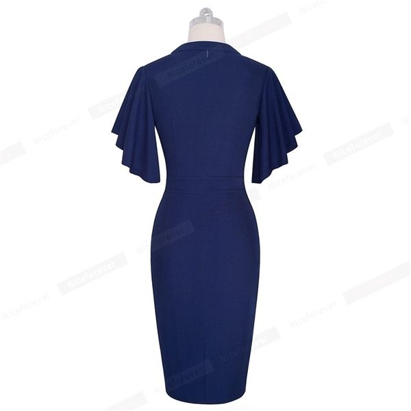 nice-forever vintage solid color elegant office work vestidos business party bodycon ruffle women pencil dress b572, Black;gray
nice-forever vintage solid color elegant office work vestidos business party bodycon ruffle women pencil dress b572, Black;gray
