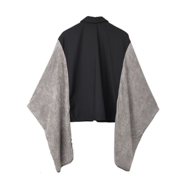 loose patchwork batwing sleeve jacket for women lapel casual hit color jackets female fashion clothing 2021, Black;brown
loose patchwork batwing sleeve jacket for women lapel casual hit color jackets female fashion clothing 2021, Black;brown