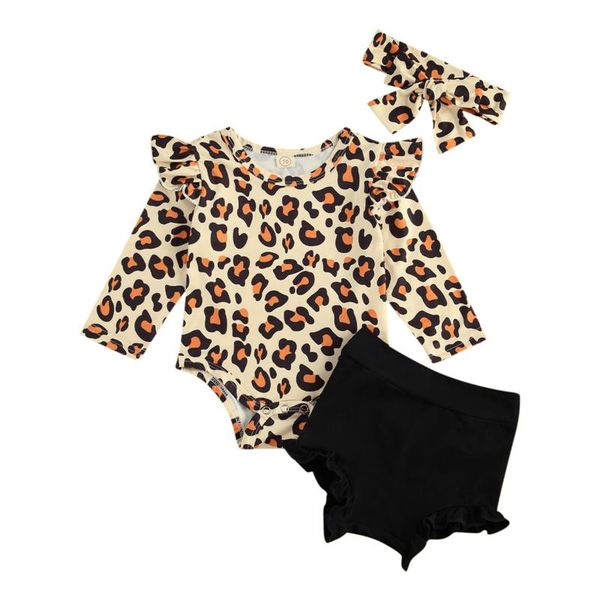 clothing sets born baby girl clothes set cotton leopard long sleeve bodysuits shorts headband 3pcs outfits infant suit, White
clothing sets born baby girl clothes set cotton leopard long sleeve bodysuits shorts headband 3pcs outfits infant suit, White