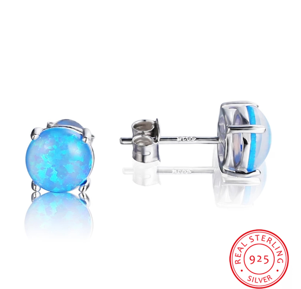 stud round opal sterling silver earrings bohemian female small 925 women cute blue fire, Golden;silver
stud round opal sterling silver earrings bohemian female small 925 women cute blue fire, Golden;silver