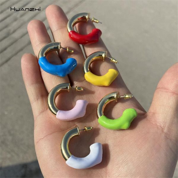 hoop & huggie huanzhi 2021 s925 colorful drip enamel earrings geometric gold metal circle for women girls travel party jewelry, Golden;silver
hoop & huggie huanzhi 2021 s925 colorful drip enamel earrings geometric gold metal circle for women girls travel party jewelry, Golden;silver