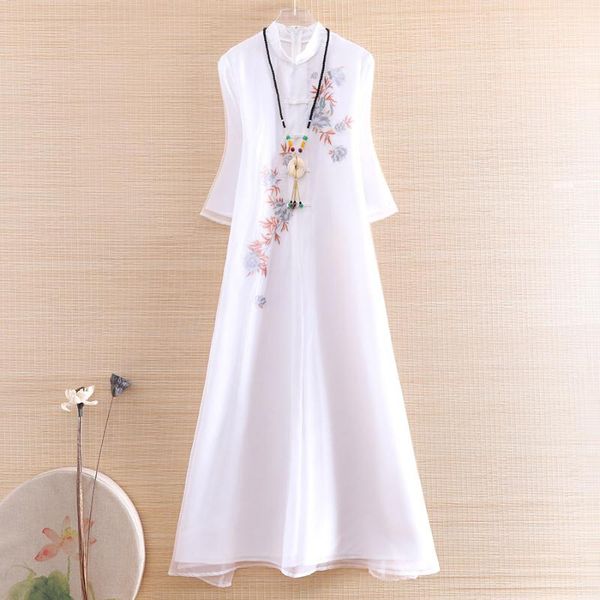 hi-end spring summer women organza cheongsam dress embroidery slim elegant lady chinese style a-line party qiapo s-xxxl ethnic clothing, Red
hi-end spring summer women organza cheongsam dress embroidery slim elegant lady chinese style a-line party qiapo s-xxxl ethnic clothing, Red