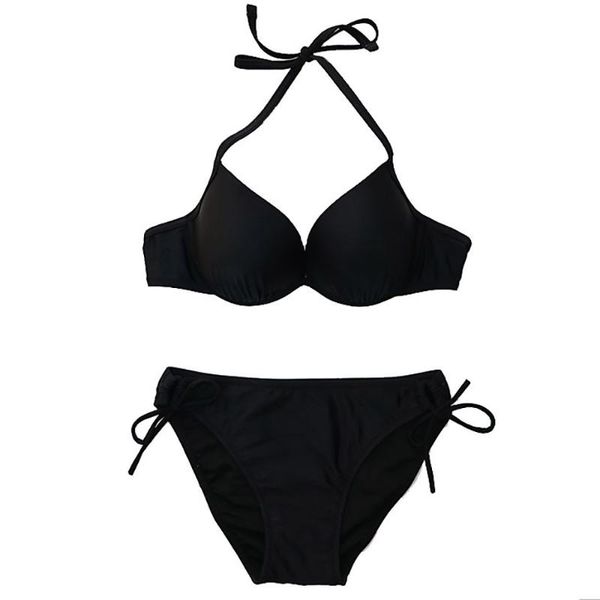 women's swimwear push up bikini set women bandage bikinis brazilian black red beach bathing suits swimsuit triangle biquini, White;black
women's swimwear push up bikini set women bandage bikinis brazilian black red beach bathing suits swimsuit triangle biquini, White;black