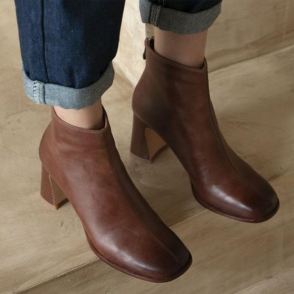 boots women ankle comfortable luxury band women's shoes classic fashion pu leather short boot elegent ladies square toe female, Black
boots women ankle comfortable luxury band women's shoes classic fashion pu leather short boot elegent ladies square toe female, Black