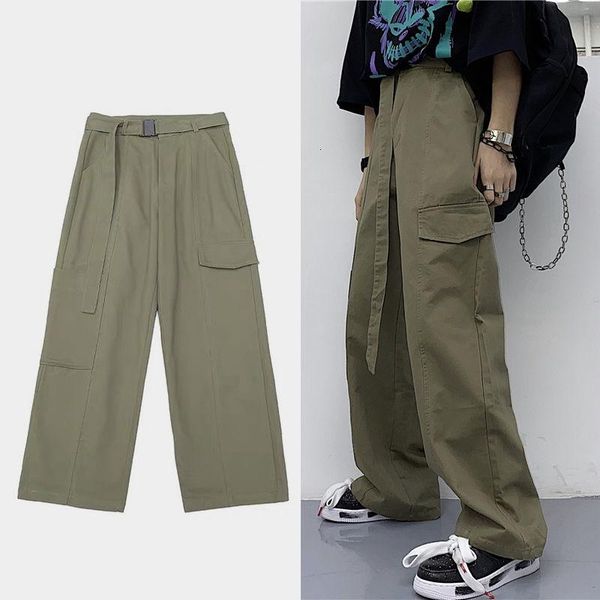 men's pants large pocket cargo men korean casual fashion loose wide-leg streetwear retro trousers, Black
men's pants large pocket cargo men korean casual fashion loose wide-leg streetwear retro trousers, Black
