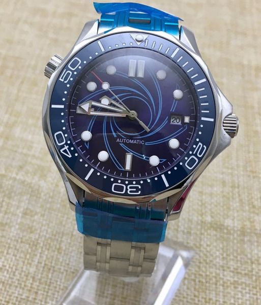 wristwatches 41cm blue dial date ceramic bezel stainless steel solid case automatic watch men's mechanical band seahorse series 27, Slivery;brown
wristwatches 41cm blue dial date ceramic bezel stainless steel solid case automatic watch men's mechanical band seahorse series 27, Slivery;brown
