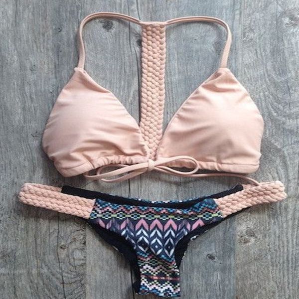 solid woven swimwear bandage bikini beach swimwear women swimsuit bathing suit brazilian bikini set maillot de bain e140b
solid woven swimwear bandage bikini beach swimwear women swimsuit bathing suit brazilian bikini set maillot de bain e140b
