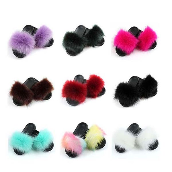 winter fluffy fur slippers women real slides mixed fuzzy flat sandals indoor lady flip flops plush shoe, Black
winter fluffy fur slippers women real slides mixed fuzzy flat sandals indoor lady flip flops plush shoe, Black