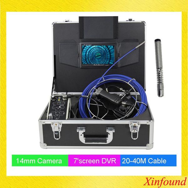 cameras 40meter cable 14mm video pipe inspection camera drain sewer borescope endoscope handheld 7'lcd meter counter locator
cameras 40meter cable 14mm video pipe inspection camera drain sewer borescope endoscope handheld 7'lcd meter counter locator