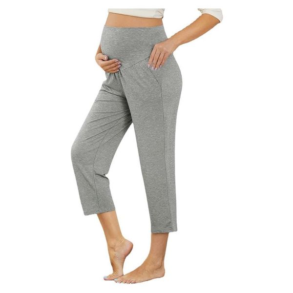 maternity bottoms women's solid color casual pants stretchy comfortable lounge pregnancy workout running with elastic waist, White
maternity bottoms women's solid color casual pants stretchy comfortable lounge pregnancy workout running with elastic waist, White
