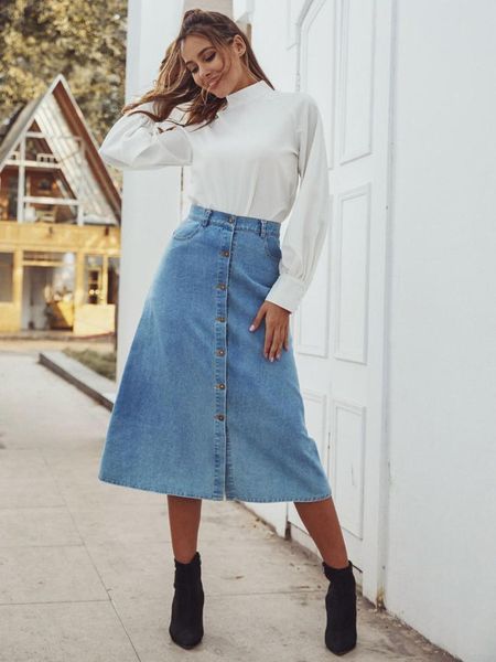 summer and autumn selling denim women's wash blue high waist skirt in europe america solid color fashion women ski skirts, Black
summer and autumn selling denim women's wash blue high waist skirt in europe america solid color fashion women ski skirts, Black
