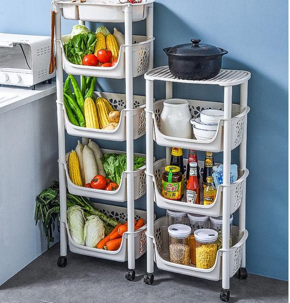 hooks & rails thickened round tube kitchen storage rack does not shake floor multi-layer fruit and vegetable shelf strong load-bearing
hooks & rails thickened round tube kitchen storage rack does not shake floor multi-layer fruit and vegetable shelf strong load-bearing