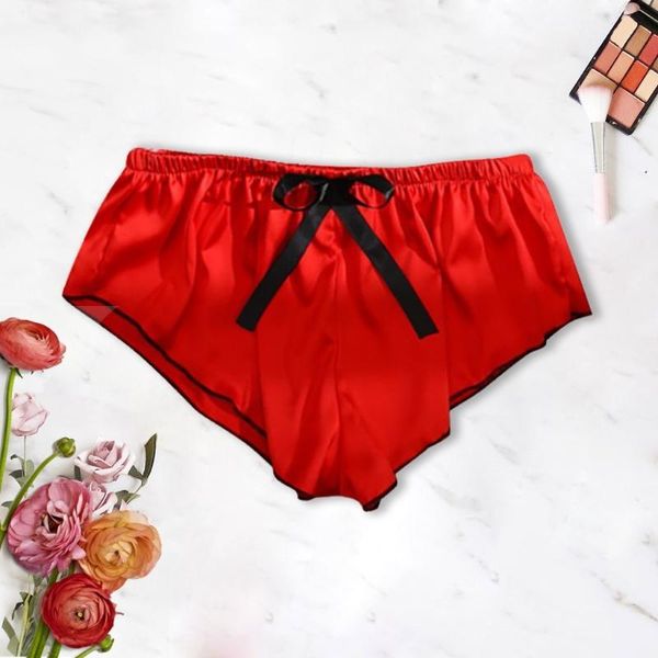women's panties plus size fashion underpants lady girl silk satin bow pajamas solid colour underwear comfortable shorts sleepwear, Black;pink
women's panties plus size fashion underpants lady girl silk satin bow pajamas solid colour underwear comfortable shorts sleepwear, Black;pink