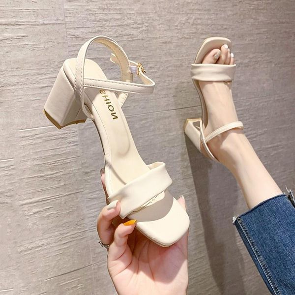 sandals buckle strap block heels 2021 clear shoes all-match suit female beige espadrilles platform chunky summer comfort gir, Black
sandals buckle strap block heels 2021 clear shoes all-match suit female beige espadrilles platform chunky summer comfort gir, Black