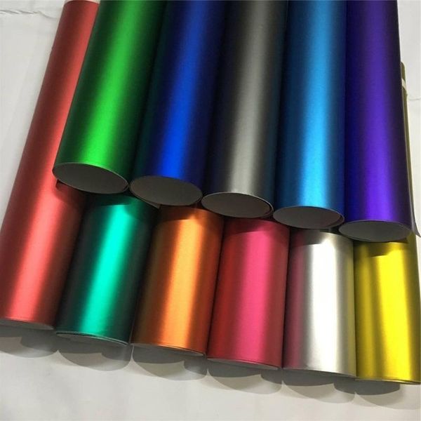 window stickers 14 colors red blue gold green purple matte satin chrome wrap film sticker decal bubble car wrapping 
window stickers 14 colors red blue gold green purple matte satin chrome wrap film sticker decal bubble car wrapping