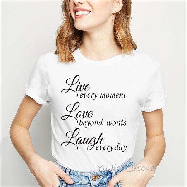 live love laugh quotes letters women t shirts 90s tumblr clothes haut femme summer streetwear white
live love laugh quotes letters women t shirts 90s tumblr clothes haut femme summer streetwear white