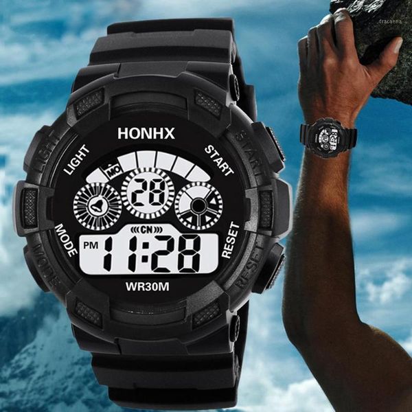 student sport casual electronic watch luminous men fashion digital wristwatch jewelry gifts wristwatches, Slivery;brown
student sport casual electronic watch luminous men fashion digital wristwatch jewelry gifts wristwatches, Slivery;brown